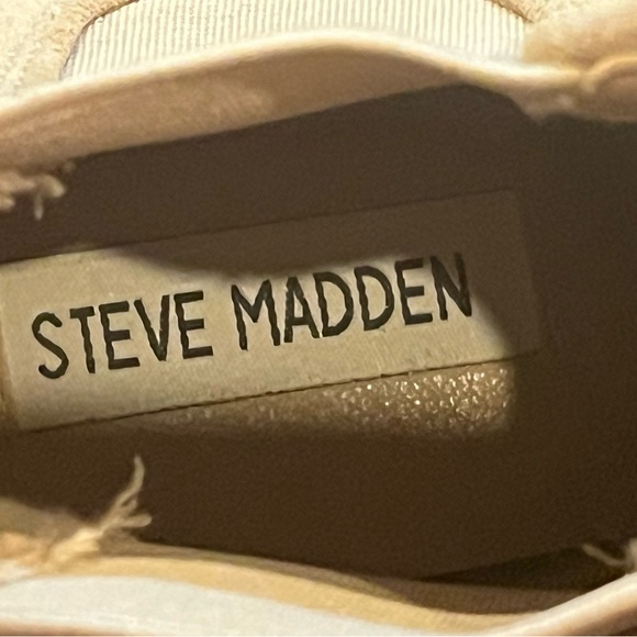 Steve Madden Beige Ankle Booties - Picture 9 of 10
